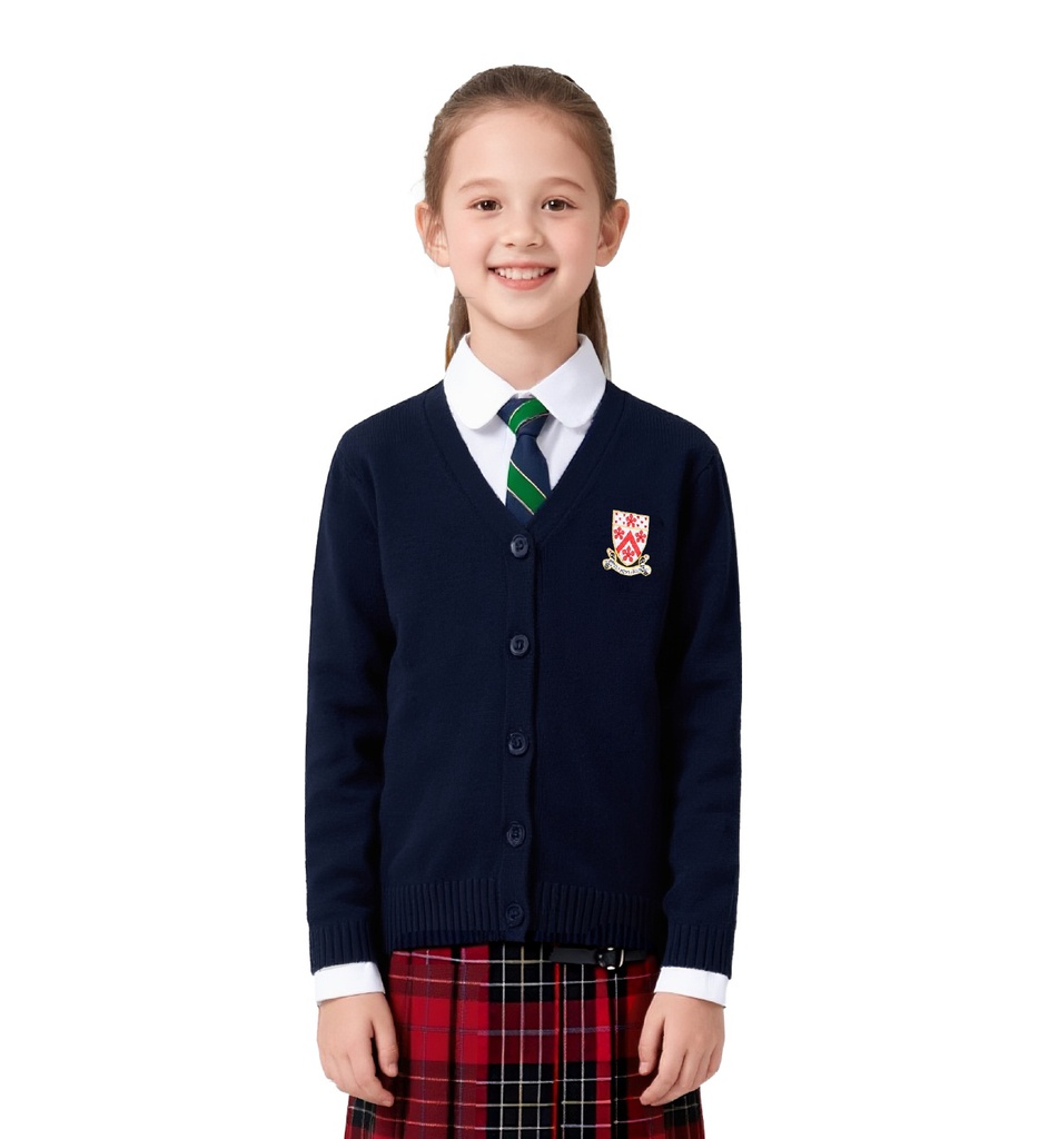 德威女式棉开衫