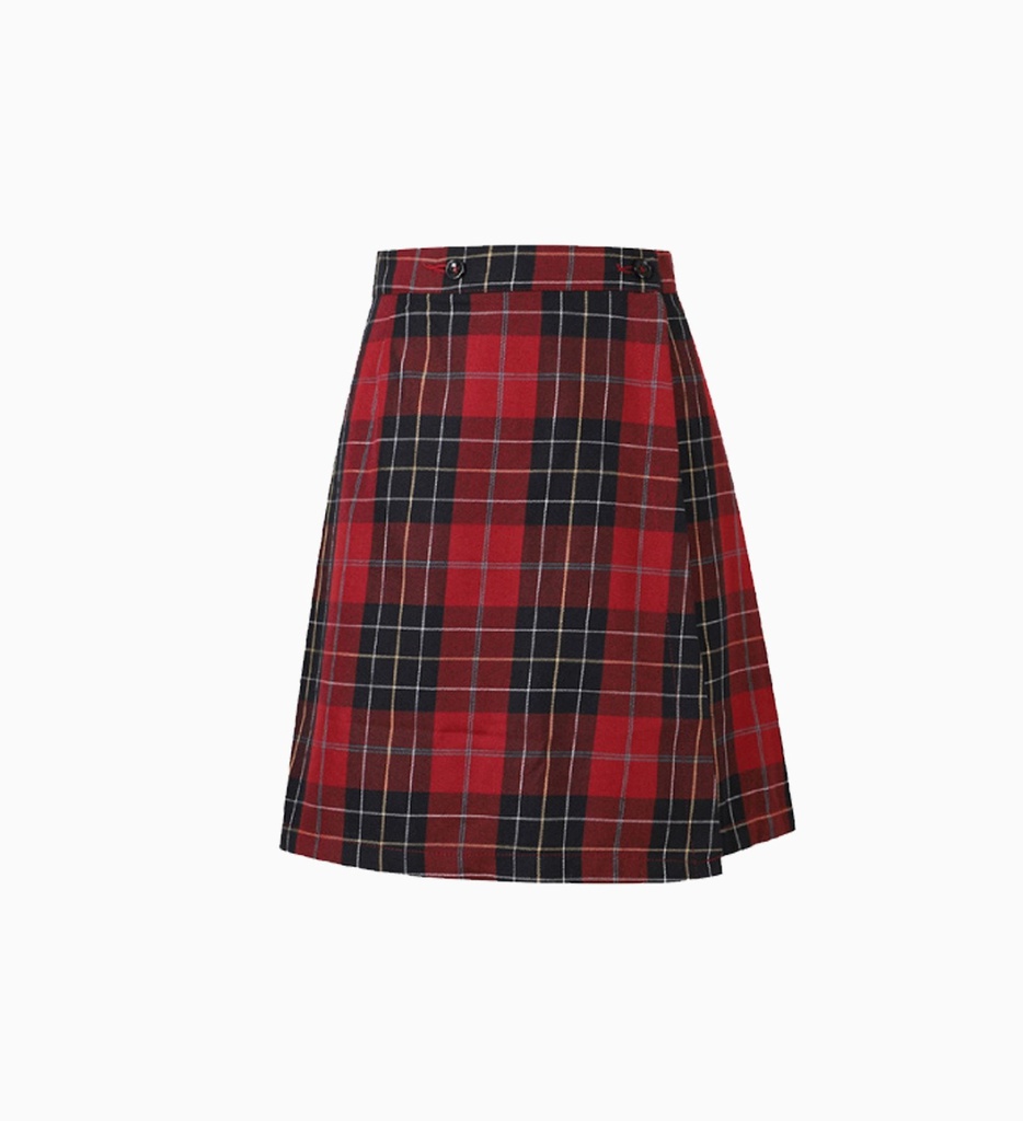 Checked Skorts